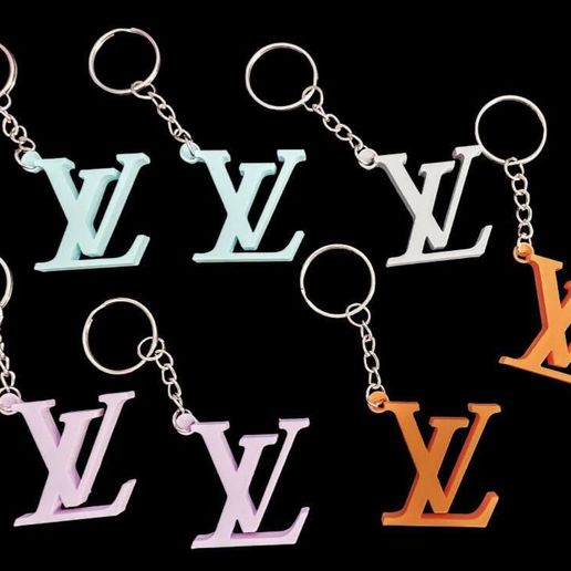 LV Logo Keyring