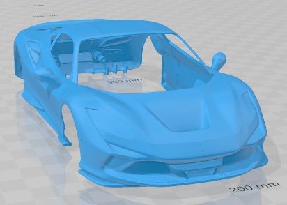 Ferrari-F8-Tributo-2020-2.jpg 3D file Ferrari F8 Tribute 2020 Printable Body Car・3D printing idea to download, hora80