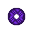 large-outside.stl Passthrough Spiral Fidget Toy - Dodecagonal Pyramid