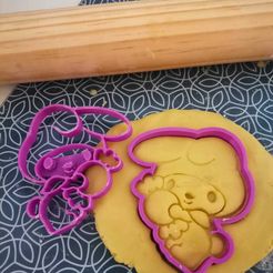 3.jpg STL-Datei MEINE MELODIE KEKSAUSSTECHER・3D-druckbare Vorlage zum herunterladen