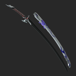Render1.png Honkai Star Rail Acheron Sword
