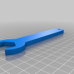 Wrench.png Archivo 3D gratis Llave de husillo para una fresa Taig・Plan para descargar y imprimir en 3D