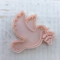 IMG_8870.jpg STL file Dove Cookie cutter・3D print object to download, DesignPrint3D