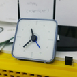 3D printing mini clock hack the IKEA clock!2.png Free STL file Miniclock version 2 [two-tone color available]・3D printable object to download