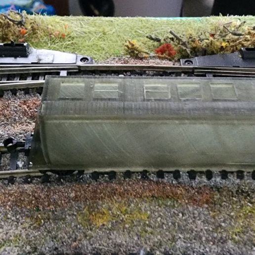 N Scale NSW WHX Grain Hopper 3D model