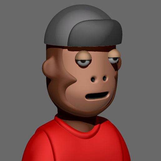 CRYPTOPUNK 5 3D model