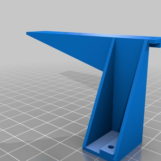 Anycubic I3 Mega 50,60 and 80mm Stepper Fan Mount - 3D model önizlemesi