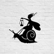 hhh.jpg fairy in the garden snail wall decoration wall decoration realistic art