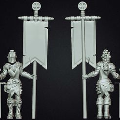 sexy_0001_Layer_2_copy.jpg Free STL file Female knight crusader standard bearer・3D printable object to download