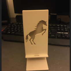 pied cheval 2.png telephone stand (horse)