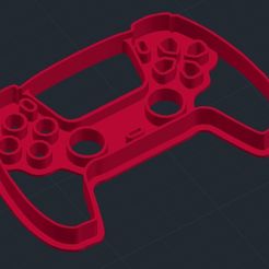 ps5.jpg PlayStation 5 Play Station Controller Inspired Cookie Cutter PS5