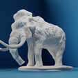 mammoth-1.png woolly Mammoth Standing Statue
