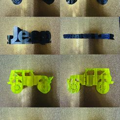 2-Door-Pack.jpg Archivo STL Pack Jeep 2 Puertas・Diseño imprimible en 3D para descargar