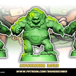 bearr.jpg FORCE BRUTE OURS MARVEL UNITED CHIBI STYLE