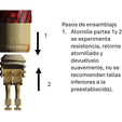 exploder-instrucciones.png Forma de Vida Mecánica - Modelo "Small Exploder" (Nier: Automata)