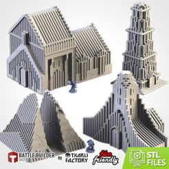 22_07_CULT-BUILDINGS_00_01.jpg Файл 3D КУЛЬТОВЫЕ ЗДАНИЯ・Идея 3D-печати для скачивания