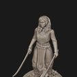 jah1.jpg JAHEIRA DND MINIATURE | BALDURS GATE 3 | HALF ELF DRUID | BY DELTORVIK