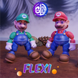 Mesa-de-trabajo-111.png SUPER MARIO BROS - FLEXI IN PLA - 3MF - STL