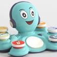 Retopo12_0015.jpg likid Octopus Rock'n'Roll,Learning,Music Enlightenment,Early Developmental Toy
