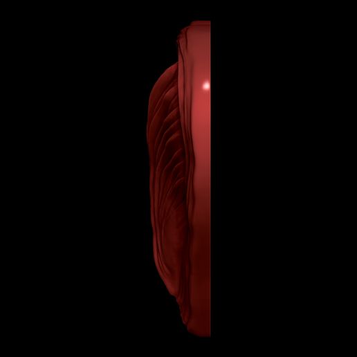 Fantasy-Heart-3.jpg Fantasy Heart Relief STL file for 3d printing or CNC Free 3D print model