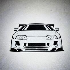 20220421_232958-01.jpeg Toyota Supra Mk4 Wall Art