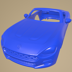 b15_013.png STL file Fiat 124 Spider 2017 PRINTABLE CAR BODY・3D printer design to download