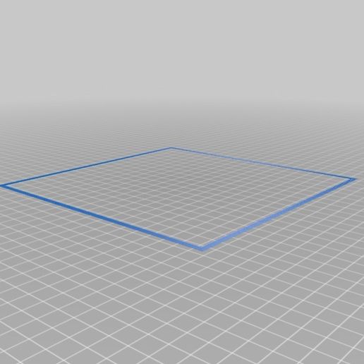 Bed Level Test 190x190mm_solid 3D model