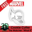 MarketingFree_TheWatcher.jpg THE WATCHER COOKIE CUTTER / MARVEL WHAT IF