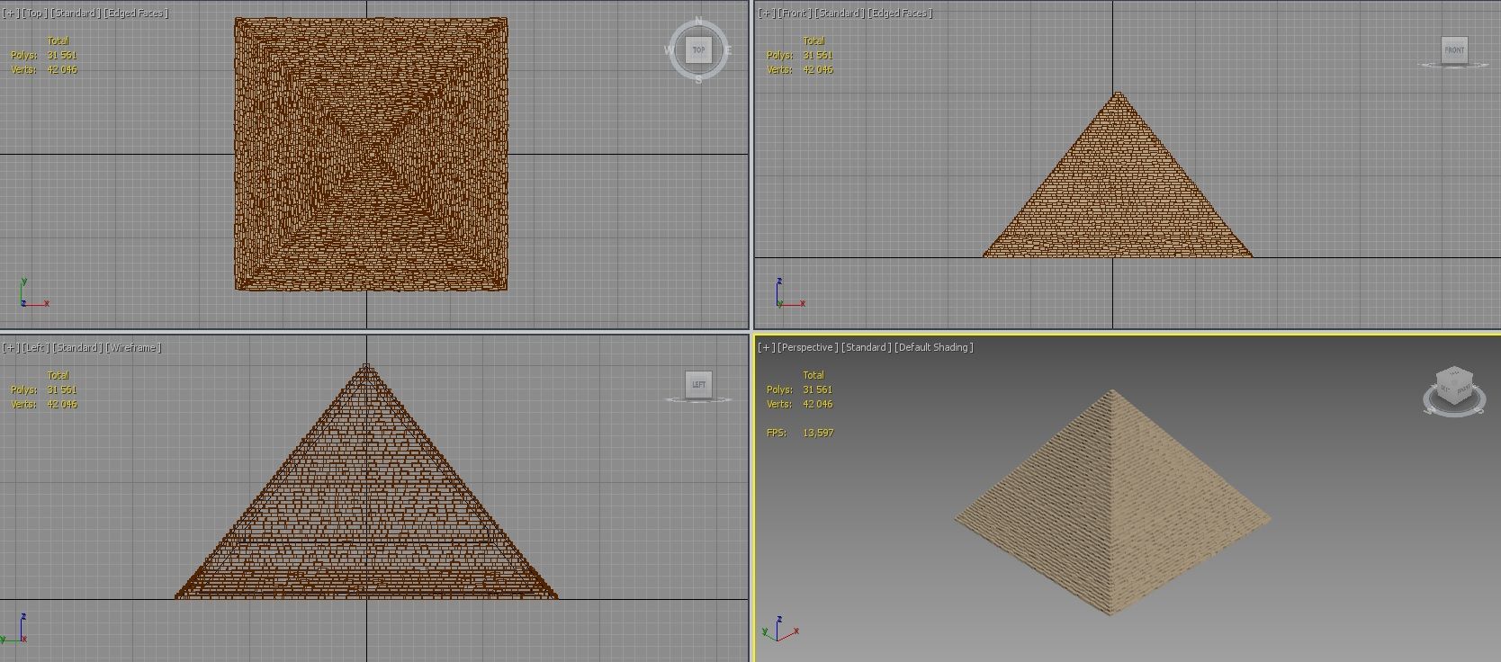 Pyramid-of-Giza-JPG8.jpg Download STL file The Great Pyramid of Giza • 3D printable object, Giordano_Bruno