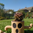 download-7.png Файл STL Animal Crossing Lloid Gyroid Pot・Модель 3D-принтера для скачивания