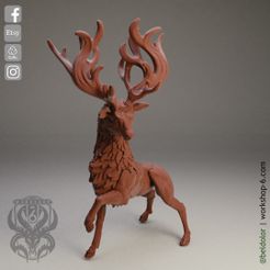 2.jpg 3D file The Deer Gods - The Elk Gods・3D printer design to download