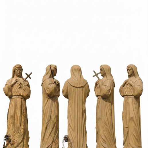 Estátua de Santa Rita - Statue of Saint Rita