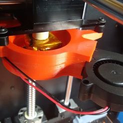 IMG_20161231_025107438.jpg Archivo 3D gratis Wanhao D5S Soplante centrífugo / ventilador conducto de refrigeración・Diseño por impresión en 3D para descargar