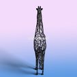 giraffe-3.jpg Giraffe Wire Frame Art - Resin Printing