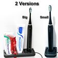 2versions.jpg Wall mount for Sonic Electric Toothbrush from Phylian (U15)