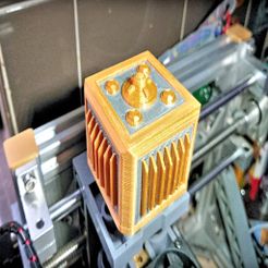 steppercovermake.jpg Free STL file Industrial/steampunk stepper motor cover for CNC or 3D printer (NEMA17 motor)・3D printer model to download