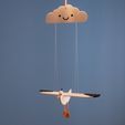 _DSF6509.jpg STL file Gaetano - The swinging seagull・3D printing template to download