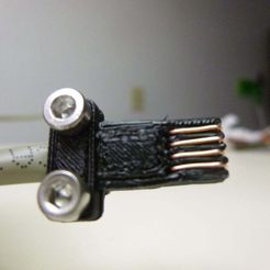 P1000985.JPG Free STL file Digital Caliper Data Port Connector・Object to download and to 3D print