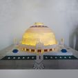 DB_Illuminated 1.jpeg Deekshabhoomi Nagpur India Architecture Scale Model 3D print model
