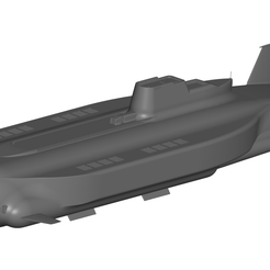 1.png 3D file Submarine・3D printable model to download