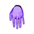 362HandDecorCompFlatLeft_fixed.stl 3D Dekorative Hand STL-Datei - 362