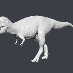 perspective.jpg STL-Datei Albertosaurus im Maßstab 1:35・3D-Drucker-Vorlage zum herunterladen