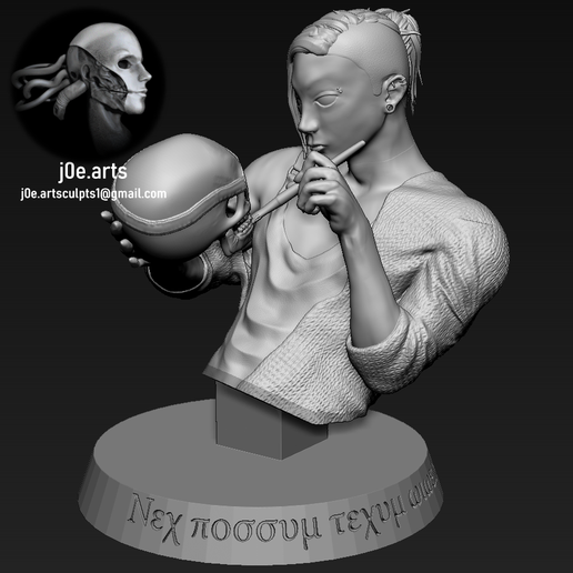 Tokyo Ghoul: Uta Painting Kanekis' Mask Statue 3D model