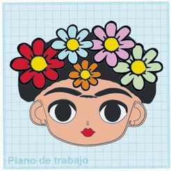 fk1.jpg Maceta Frida Kahlo / Frida Kahlo Pot Planter