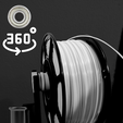Spool-Holder-for-Ender-3-8.png Spool holder and Thread holder on bearing 6000 for Ender 3