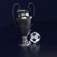 Champions.70.jpg Champions League Trophy - SolidWorks and Keyshot