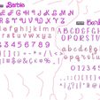 assemblyB1yB2.jpg BARBIE Letters and Numbers (old and new) | Logo