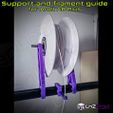 1a.jpg Support and filament guide for Anet A8 Plus