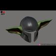 13.jpg Yoda Mandalorian Helmet - Star Wars Mandalorian