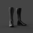 Botas.82.jpg Large leather boots - Long leather boots